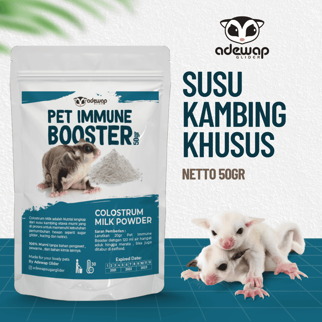 ADEWAP GLIDER Pet Imune Booster Sugar Glider Vitamin Imun Sugar Glider