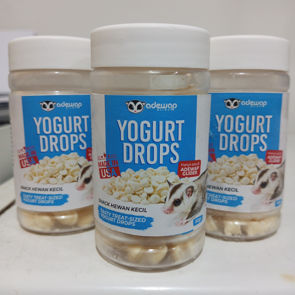 ADEWAP GLIDER Yogurt Drop Sugar Glider Snack Susu Sugar Glider - 7