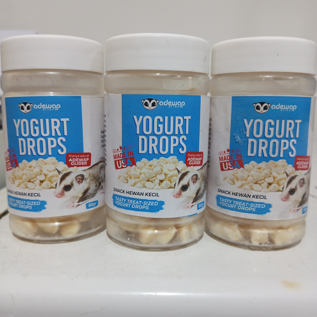 ADEWAP GLIDER Yogurt Drop Sugar Glider Snack Susu Sugar Glider - 8