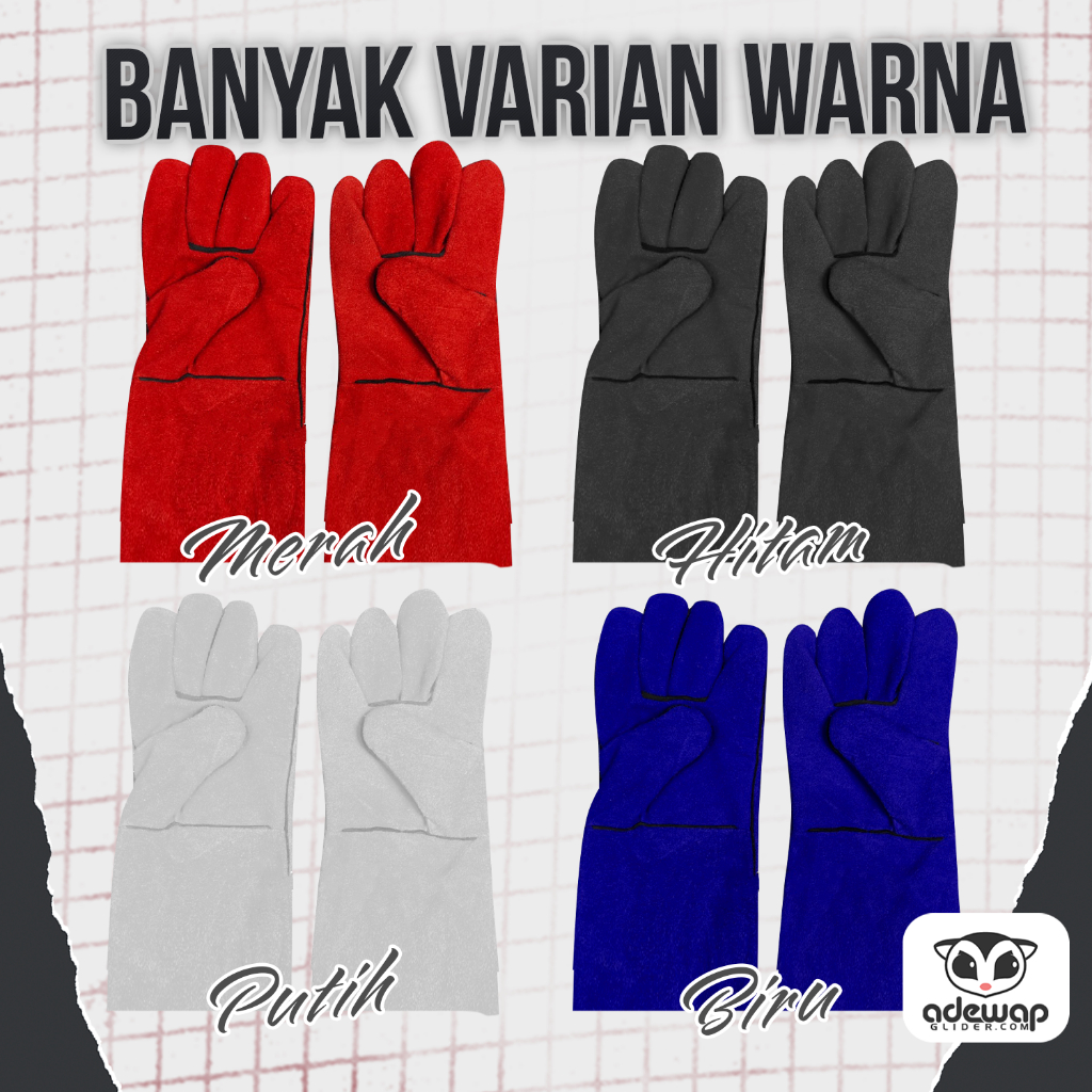 ADEWAP GLIDER Pet Gloves Safety Sarung Tangan Handle - 3