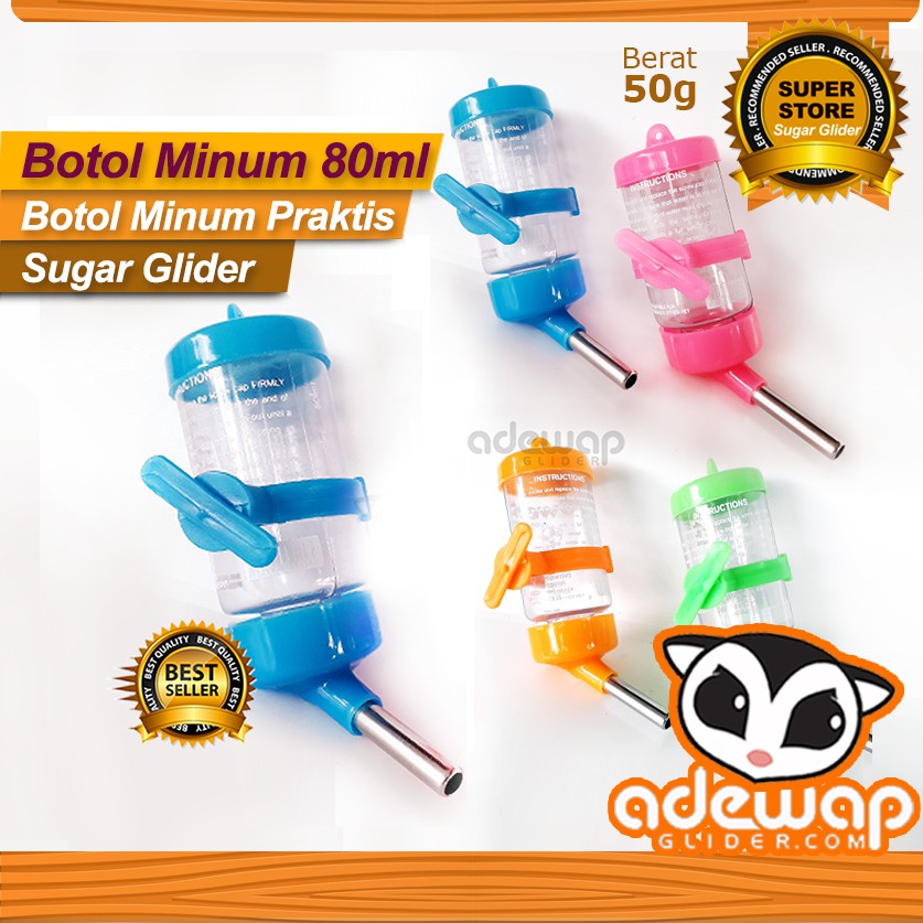 ADEWAP GLIDER Botol Minum Sugar Glider 80 Ml - 6