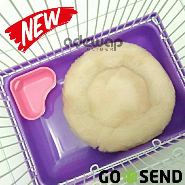 ADEWAP GLIDER Kasmir Kasur Sugar Glider Sleeping Pad Bulat Tempat Tidur Sugar Glider - 2