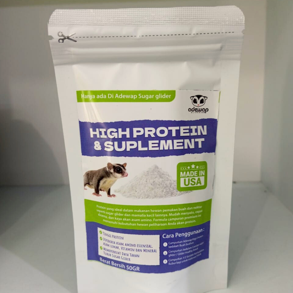 INSTANT HPS : High Protein & Supplement Nutrisi Tambahan Sugar Glider - 3