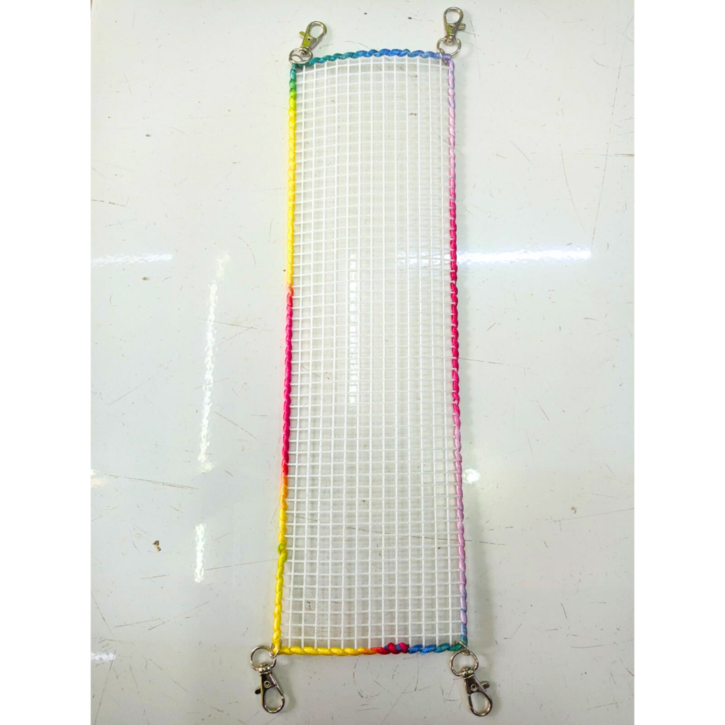 ADEWAP GLIDER Jembatan Panjatan Jaring Mainan Hammock Sugar Glider - 4