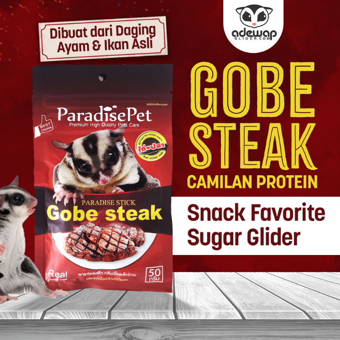 ADEWAP GLIDER Gobe Steak Semilan Daging Sugar Glider - 2