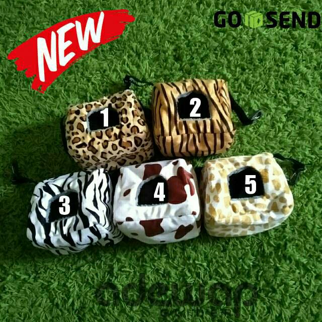 ADEWAP GLIDER Sleeping Pouch Goa Crusty Crab Cube Lembut Nyaman Untuk Sugar Glider - 6