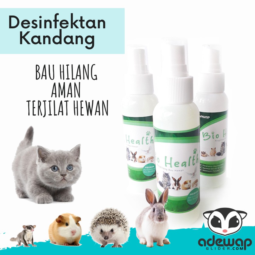 ADEWAP GLIDER Bio Health Spray Disinfectan Kandang Sugar Glider - 3