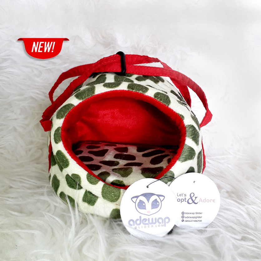 ADEWAP GLIDER Egg Sleeping Pouch Aksesoris Tempat Tidur Sugar Glider - 7