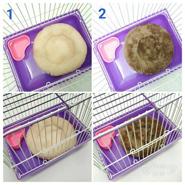 ADEWAP GLIDER Kasmir Kasur Sugar Glider Sleeping Pad Bulat Tempat Tidur Sugar Glider - 5