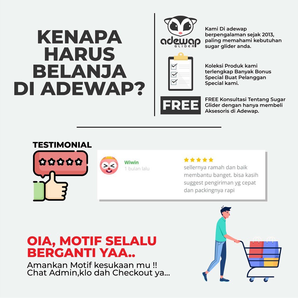 ADEWAP GLIDER Travel Cage Curve For Sugar Glider  - Tidak Termasuk Kandang Kecil - 5