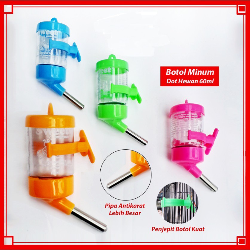 ADEWAP GLIDER Botol Minum Sugar Glider 60 ml - 5