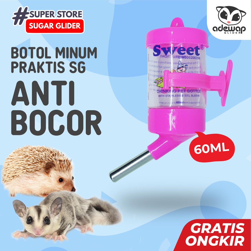 ADEWAP GLIDER Botol Minum Sugar Glider 60 ml - 2