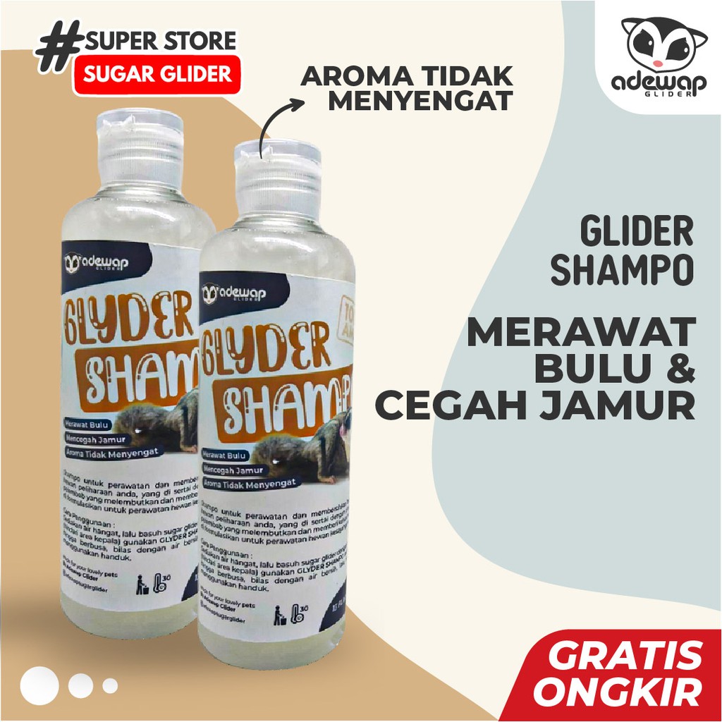 ADEWAP GLIDER Shampoo Hewan Peliharan Sugar Glider - 2