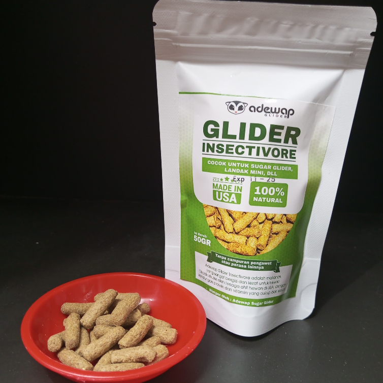 ADEWAP GLIDER Insectivore Nutrition Food With High Protein For Sugar Glider Hedgehog & Turtle - 5