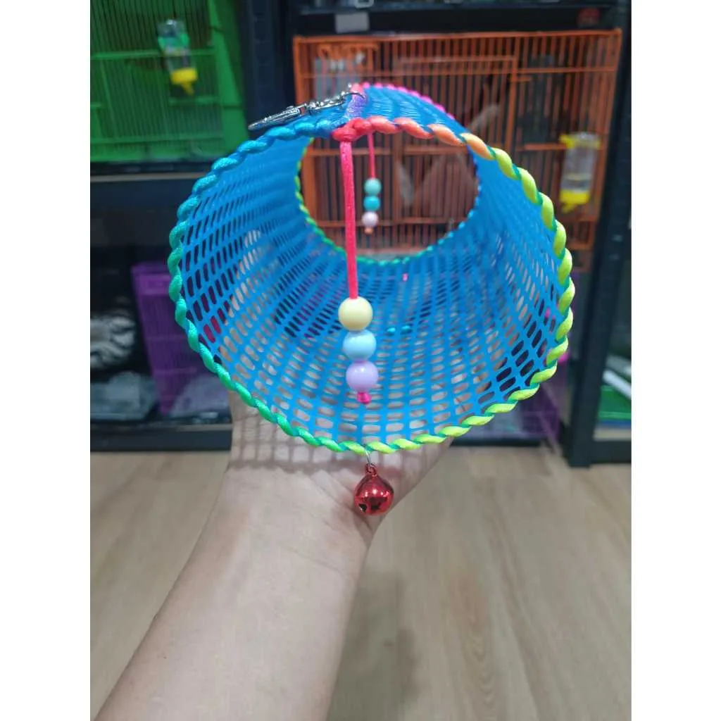 SGID Jembatan Panjatan Hammock Jaring Mainan Hewan Sugar Glider Tupai Hamster