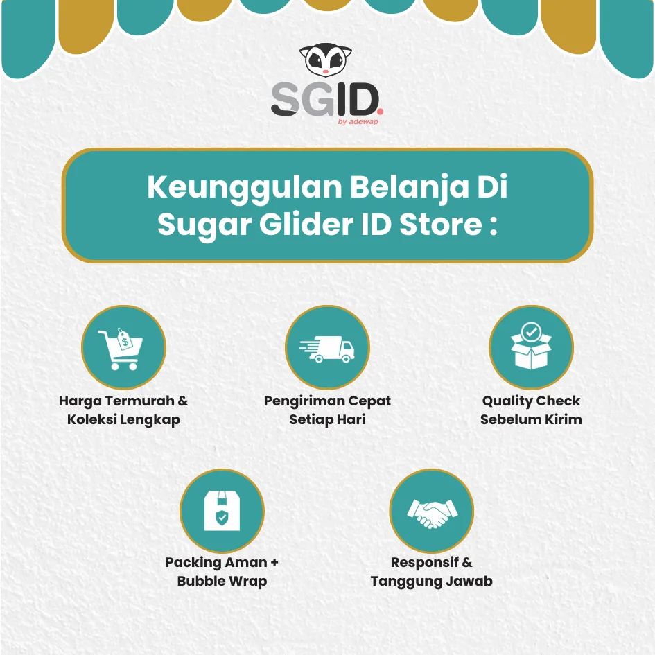 ADEWAP GLIDER Glider Biscuits : Makanan Biscuit Sugar Glider Tinggi Protein