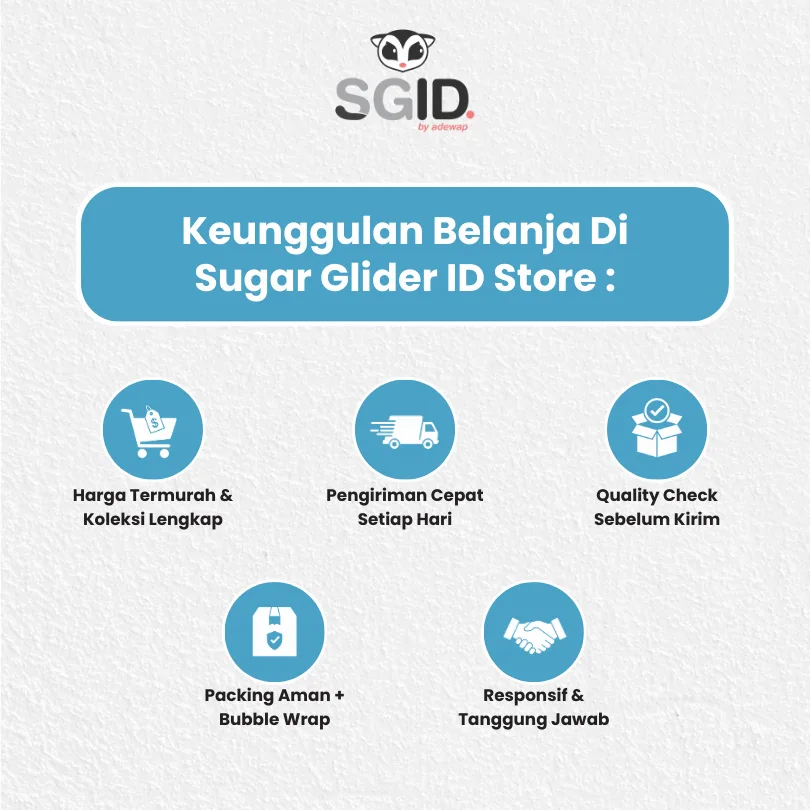 ADEWAP GLIDER Dried Cricket Jangkrik Kering Sugar Glider