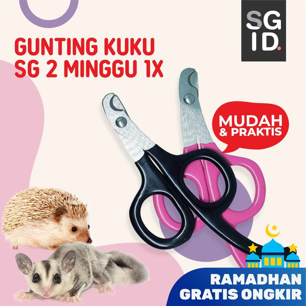 ADEWAP GLIDER Gunting Kuku Hewan Nail Clippers Trimmer Sugar Glider