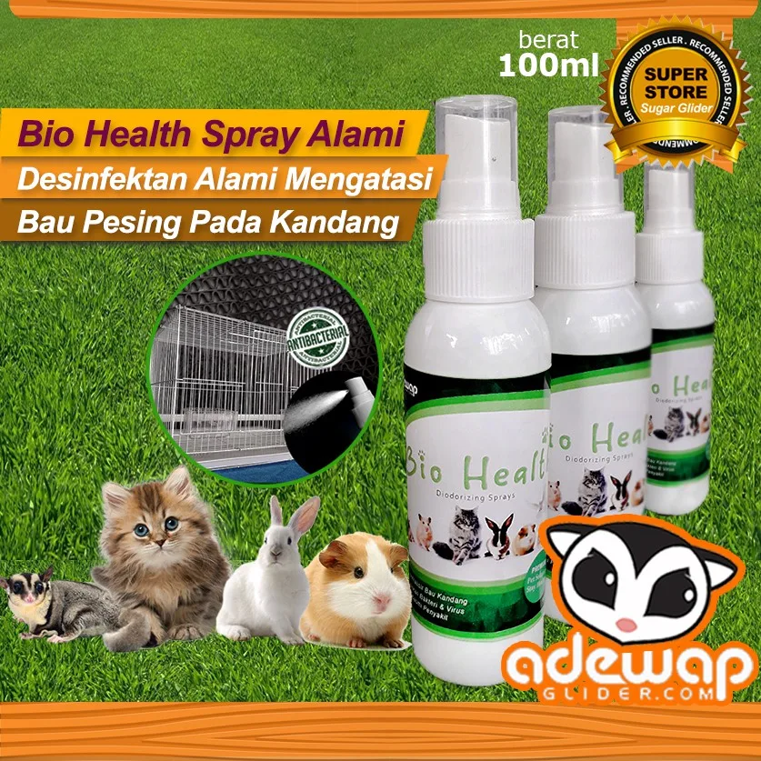 ADEWAP GLIDER Bio Health Disinfektan Kandang Hewan Peliharaan