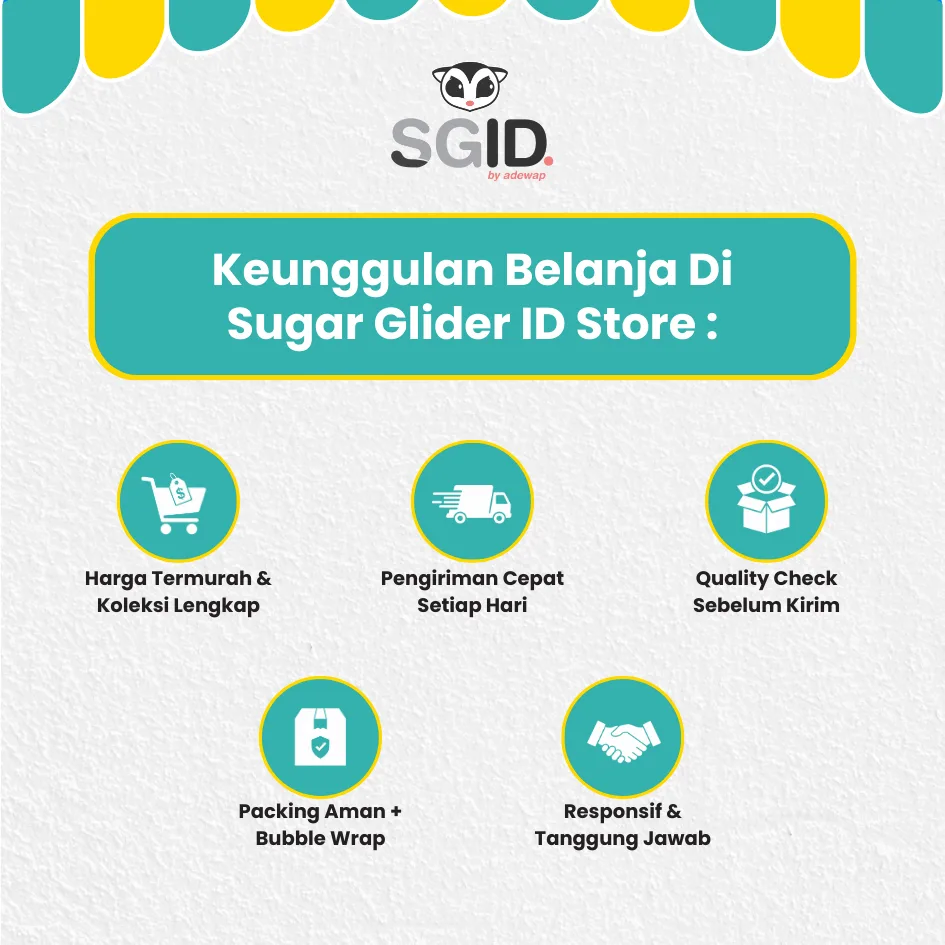 ADEWAP GLIDER Sleeping Pouch Sugar Glider Hammock 2 Tingkat Tempat Tidur Kasur & Peralatan Aksesoris