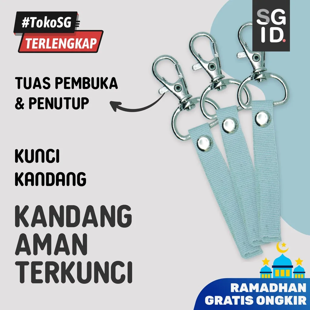 ADEWAP GLIDER Cage Lock Kunci Kandang Sugar Glider