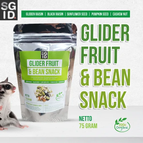 ADEWAP GLIDER Glider Fruit n Bean - Snack Buah Dan Kacang Sugar Glider