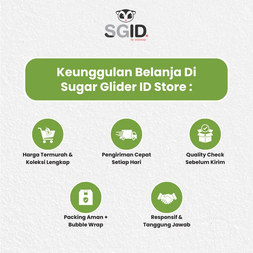 SUGAR GLIDER STAR Hammock Sleeping Pouch 2 Tingkat Motif Tempat Tidur Sugar Glider