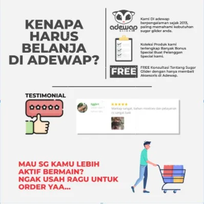 ADEWAP GLIDER Paket Bahagia Full Play and Thread