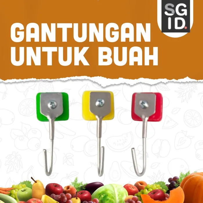 Gantungan Buah, Sayur & Tulang Sotong kandang Hewan SG Burung