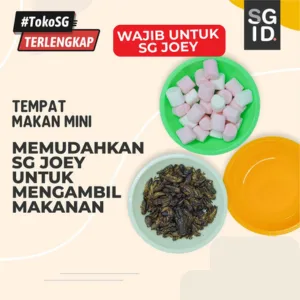 ADEWAP GLIDER Tempat Makan Joey Piring Camilan Sugar Glider