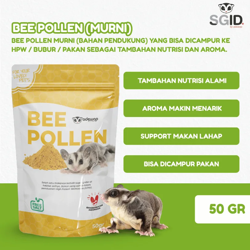 ADEWAP GLIDER Paket Hemat 2 Nutrisi Protein Wajib Sugar Glider
