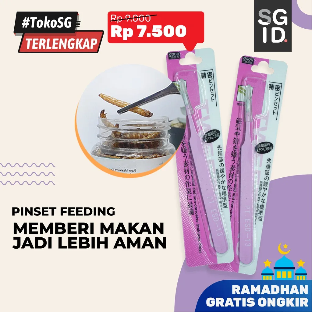 ADEWAP GLIDER Pinset Feeding Makanan Sugar Glider