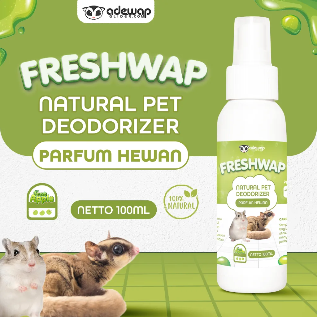 ADEWAP GLIDER Freshwap Parfum Pewangi Hewan Peliharaan Sugar Glider
