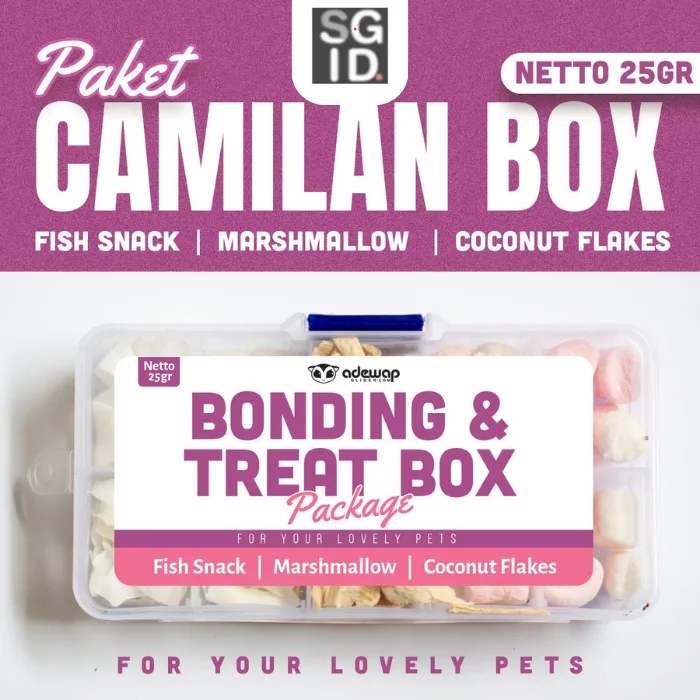 SUGAR GLIDER STAR Mini Box Mix Cemilan Lengkap Sugar Glider
