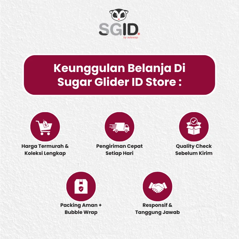 ADEWAP GLIDER Dried Cranberry Fruit Camilan Buah Kering Sugar Glider