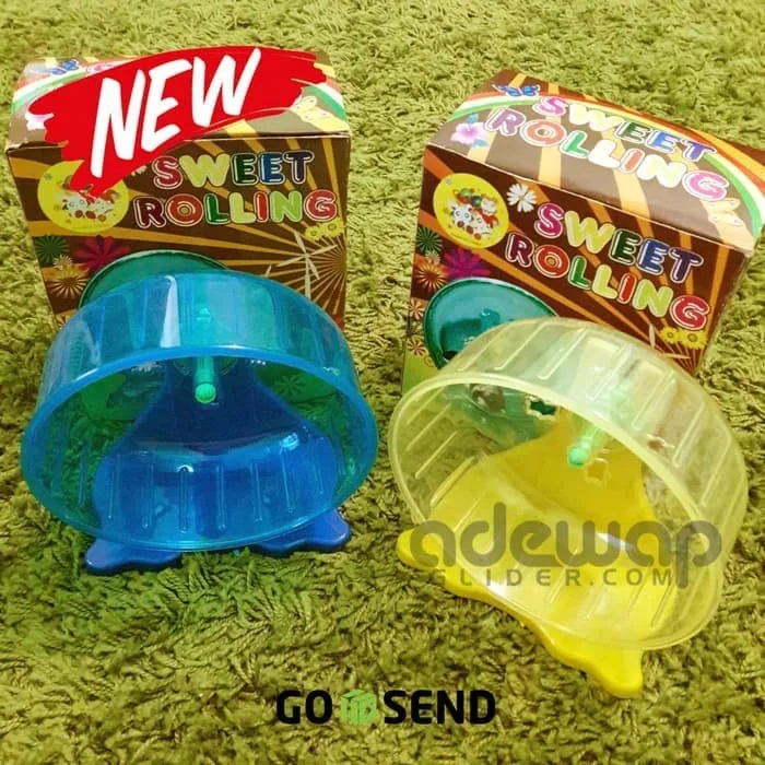 ADEWAP GLIDER Jogging Running Wheel Roda Putar Sugar Glider