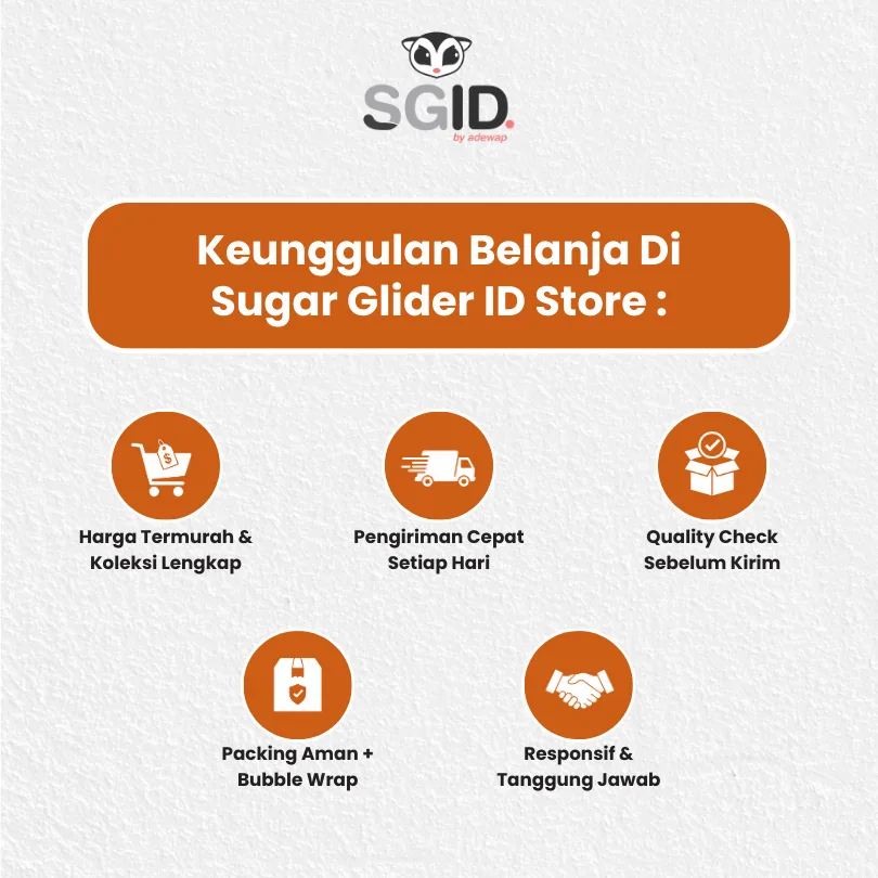 ADEWAP GLIDER Frozen Food Carrot Meatball Glider Chicken For Sugar Glider