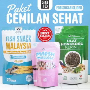 ADEWAP GLIDER Paket Hemat Cemilan Sugar Glider