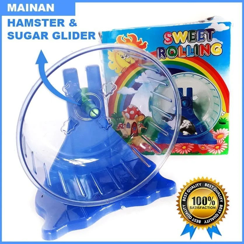 ADEWAP GLIDER Jogging Running Wheel Roda Putar Sugar Glider