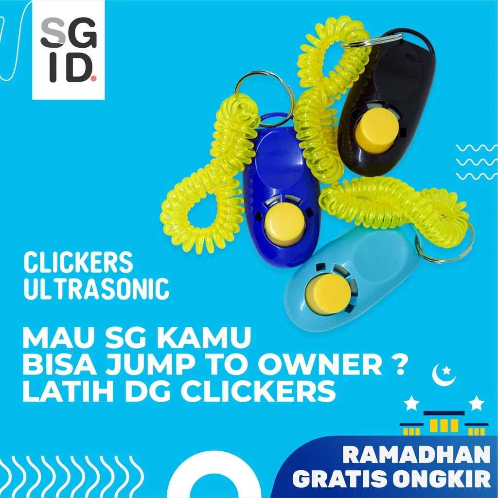 ADEWAP GLIDER Clickers Peluit Ultrasonic Alat Latihan Sugar Glider