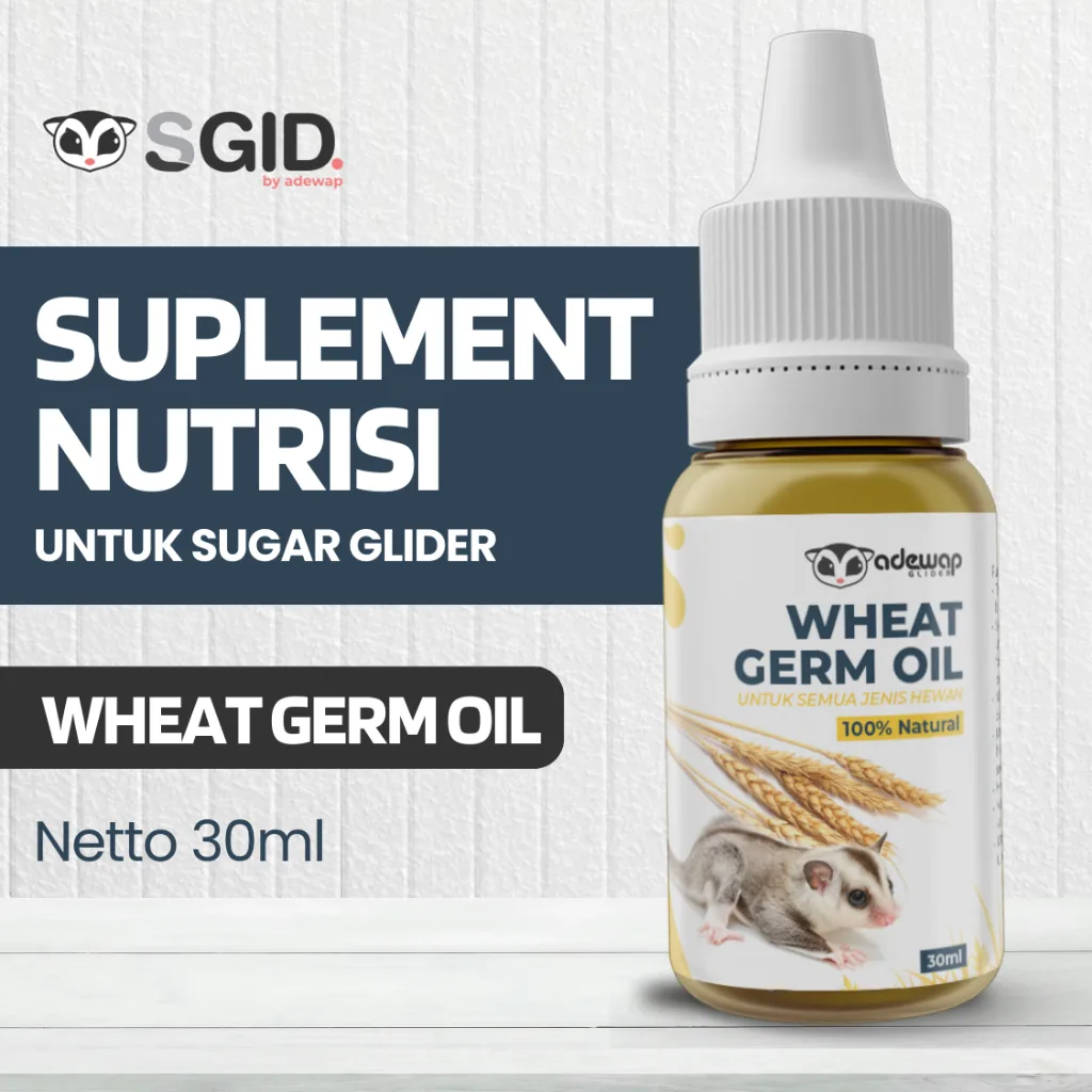 ADEWAP GLIDER Minyak Gandum Wheat Germ Oil Vitamin Sugar Glider