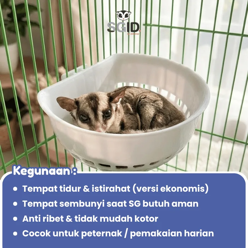 ADEWAP GLIDER Sleeping Pouch Batok Tidur Plastik Sugar Glider