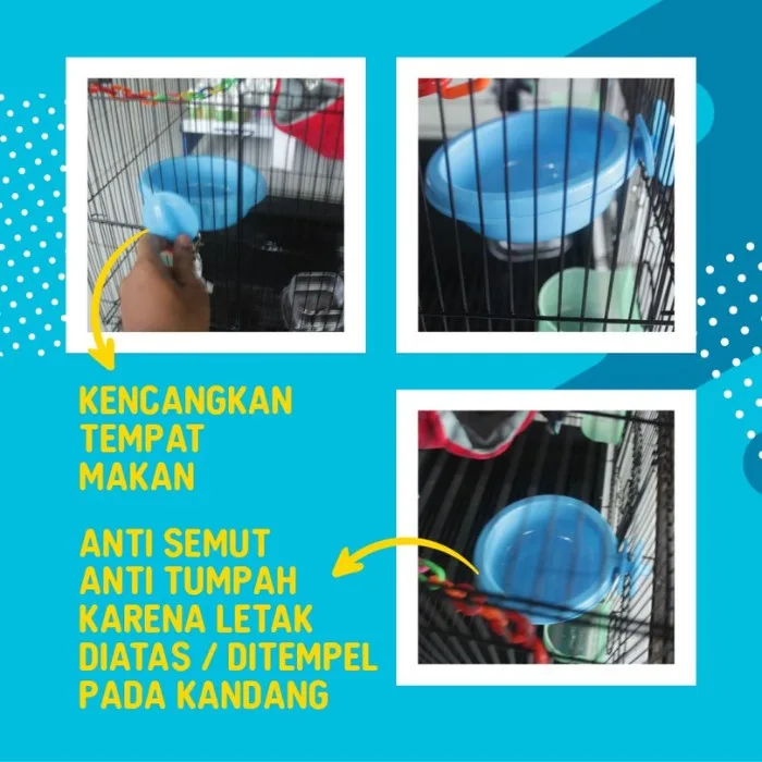 SUGAR GLIDER STAR Tempat Makan Jepit Hewan Sugar Glider