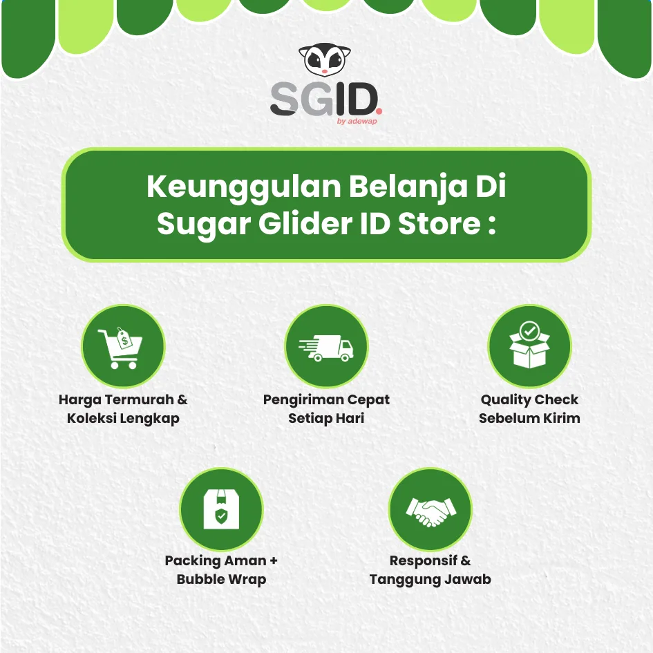 SUGAR GLIDER STAR Sleeping Pouch Watermelon Tempat Tidur Sugar Glider Semangka