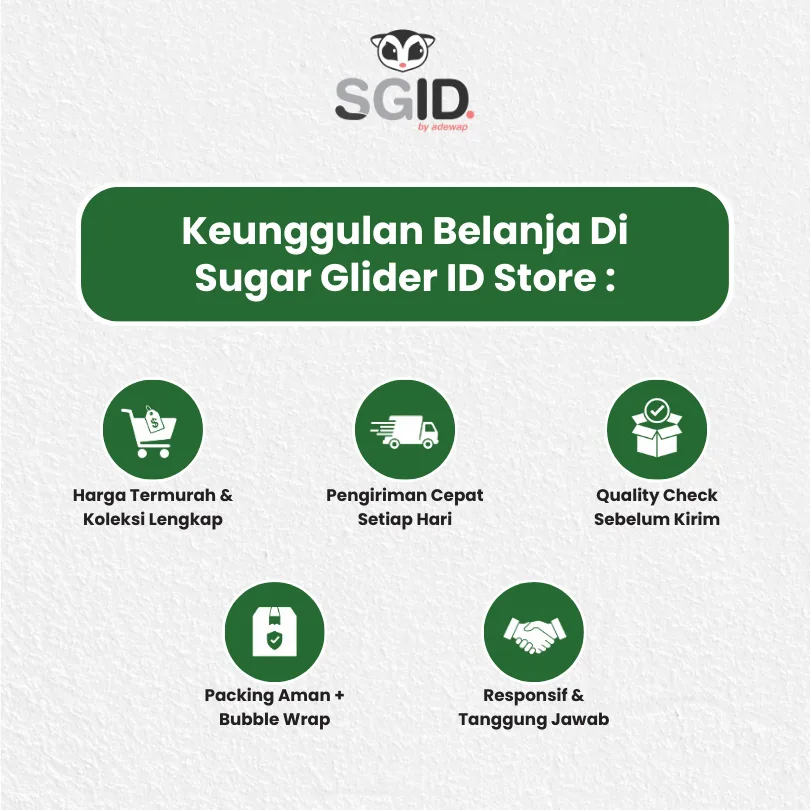 ADEWAP GLIDER Tepung Tulang Sotong Suplemen Kalsium Alami Untuk Hewan Peliharan