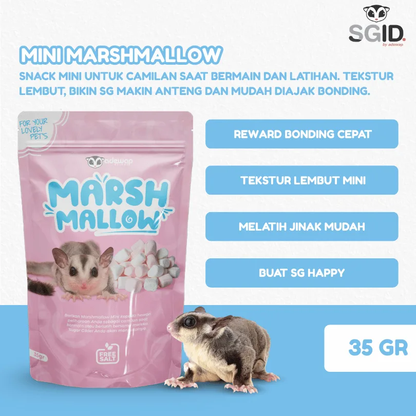 ADEWAP GLIDER Paket Hemat Cemilan Sugar Glider