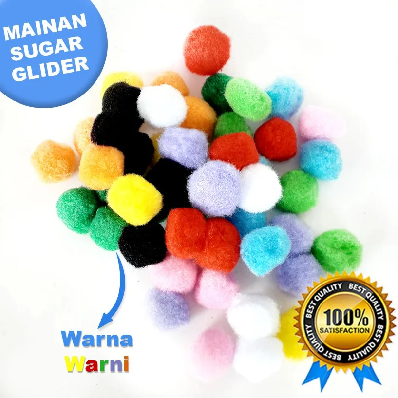 ADEWAP GLIDER Pom Pom Mainan Sugar Glider
