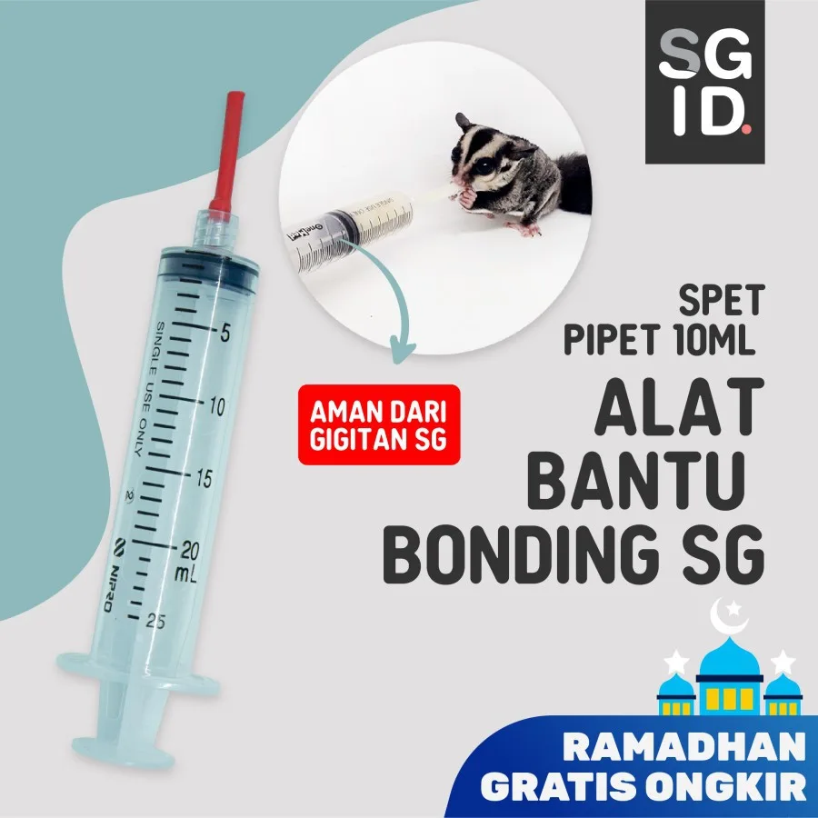ADEWAP GLIDER Spet Alat Bantu Makan Bayi Sugar Glider