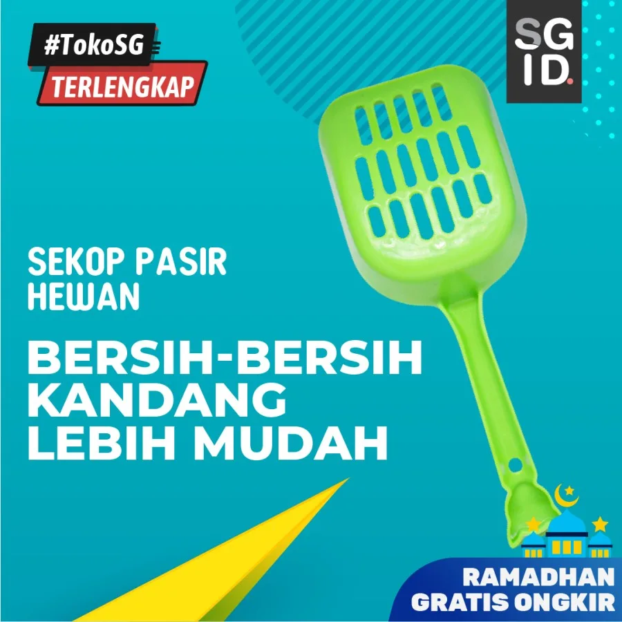 SUGAR GLIDER STAR Sekop Pasir Kotoran Kucing