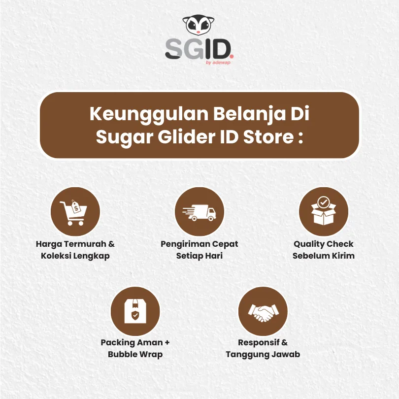 ADEWAP GLIDER Frozen Food Mix Veggie Meatball Glider Chicken For Sugar Glider